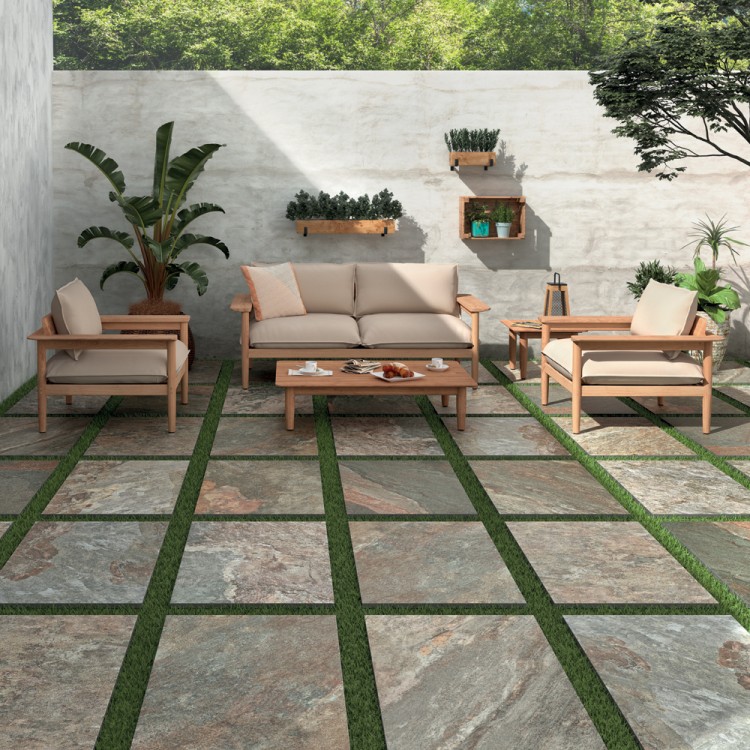 Patio shop porcelain tiles
